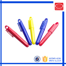 Multi color whiteboard marker pen with clip and holder